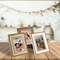XUANLUO 3 Pack 4x6 Inch Farmhouse Rustic Picture Frame Sets Distressed Farmhouse Plastic Frame with Plexiglass for Wall Mount or Tabletop Display